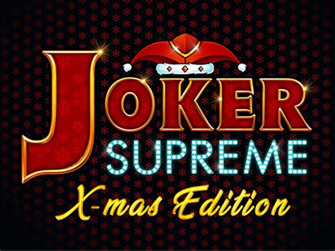 Jogar Joker Supreme Xmas Edition com Dinheiro Real